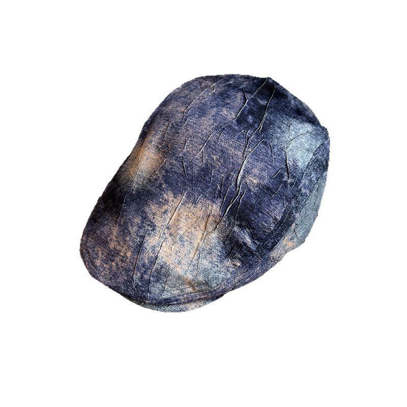 Retro Japanese Style Cap With Breathable Cotton Blend For Summer Casual Wear