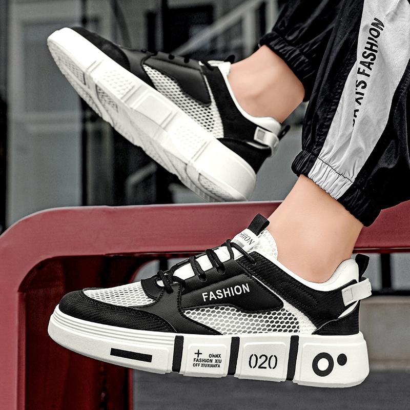 Women Summer Skateboard Shoes Students Running Sneakers Men Casual Kids Sport Shoes Height Increase Plus Size