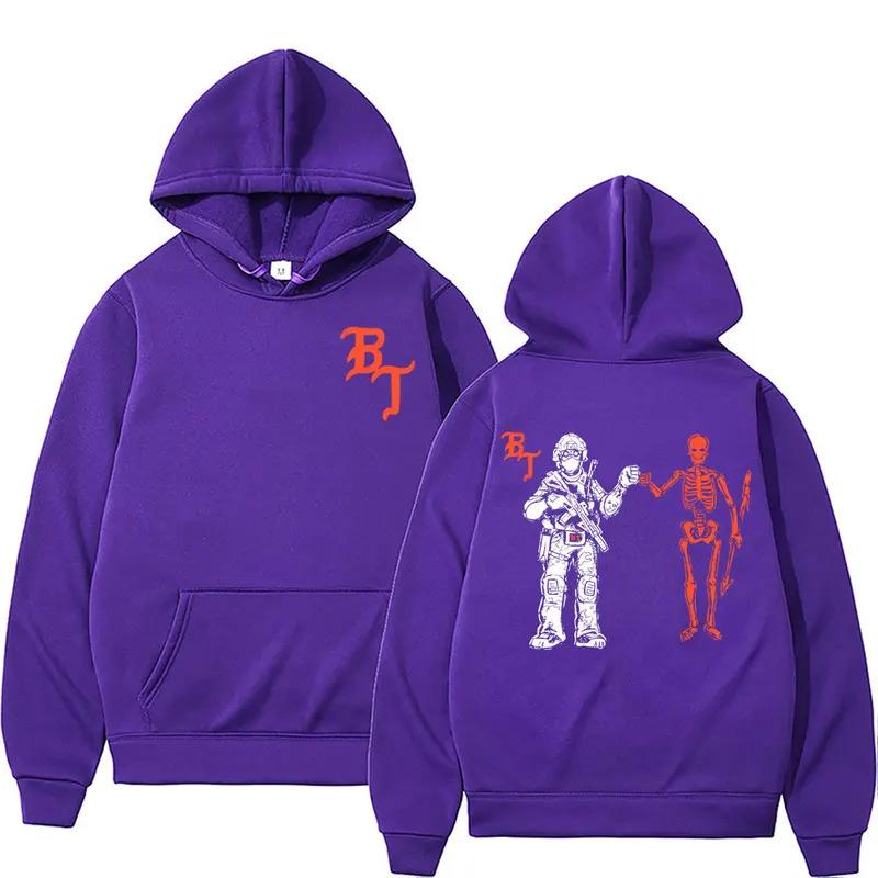 Cartoon Anime Couple Hooded Sweater European Size Printed Sweater
