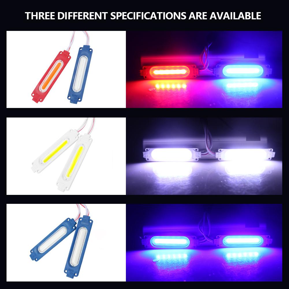 Motorcycle Strobe LED Module Waterproof Injection Molded Design Can Drive 2 Lamps For Car Motorcycle Warning Light Modification