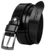 M LEATHER BELT WAS PLW-R-1 105 BLACK
