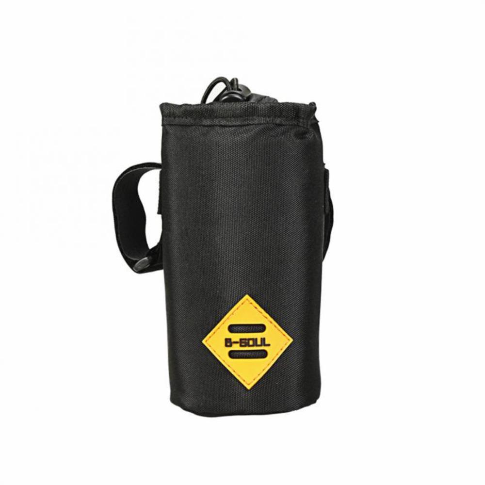 Water Bottle Bag Bike Front Handlebar Bag Panniers Cycling Pouch New Bicycle Handlebar Stem Bag