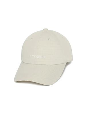 [B-Mate] NORDISK Wording Cotton Ball Cap_OATMEAL_OUA25C03OM