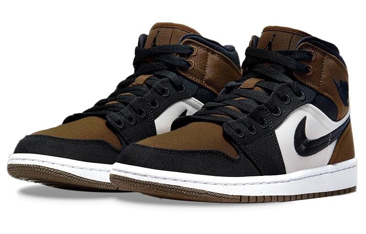 Air Jordan 1 Mid Se 'Olive Toe' Women's DV0427-301