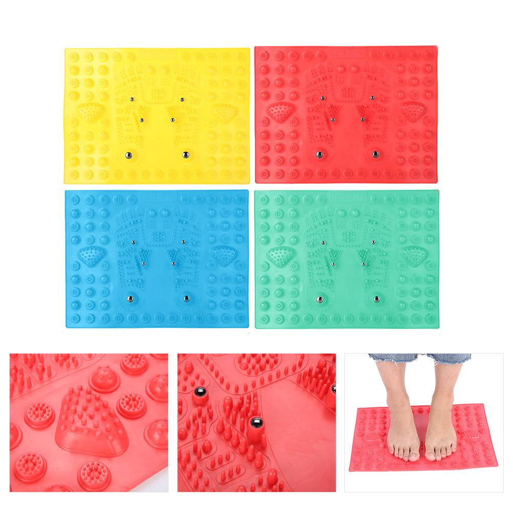 Feet Massage Magnetite Pad Feet Acupressure Reflexology Walk Massage Mat for Womens