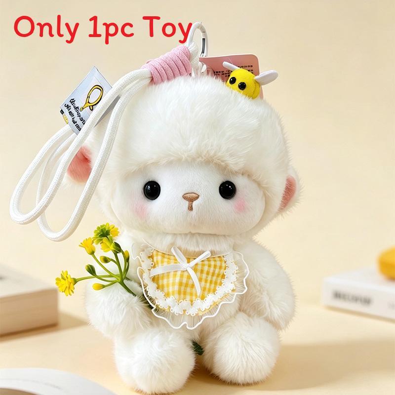 Cartoon Sheep Cartoon Plush Doll Kids Gift Cute Animal Pillow For Bedroom Decor