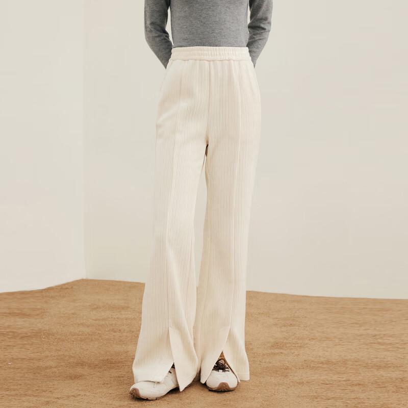 

Ledian Split Flare Chenille Casual Pants L