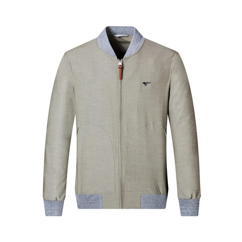 

SEPTWOLVES Men s Blended Baseball Collar Jacket 4XL 190