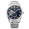 Contemporary Semi-Skeleton Automatic Watch RN-AR0002L Men's Navy