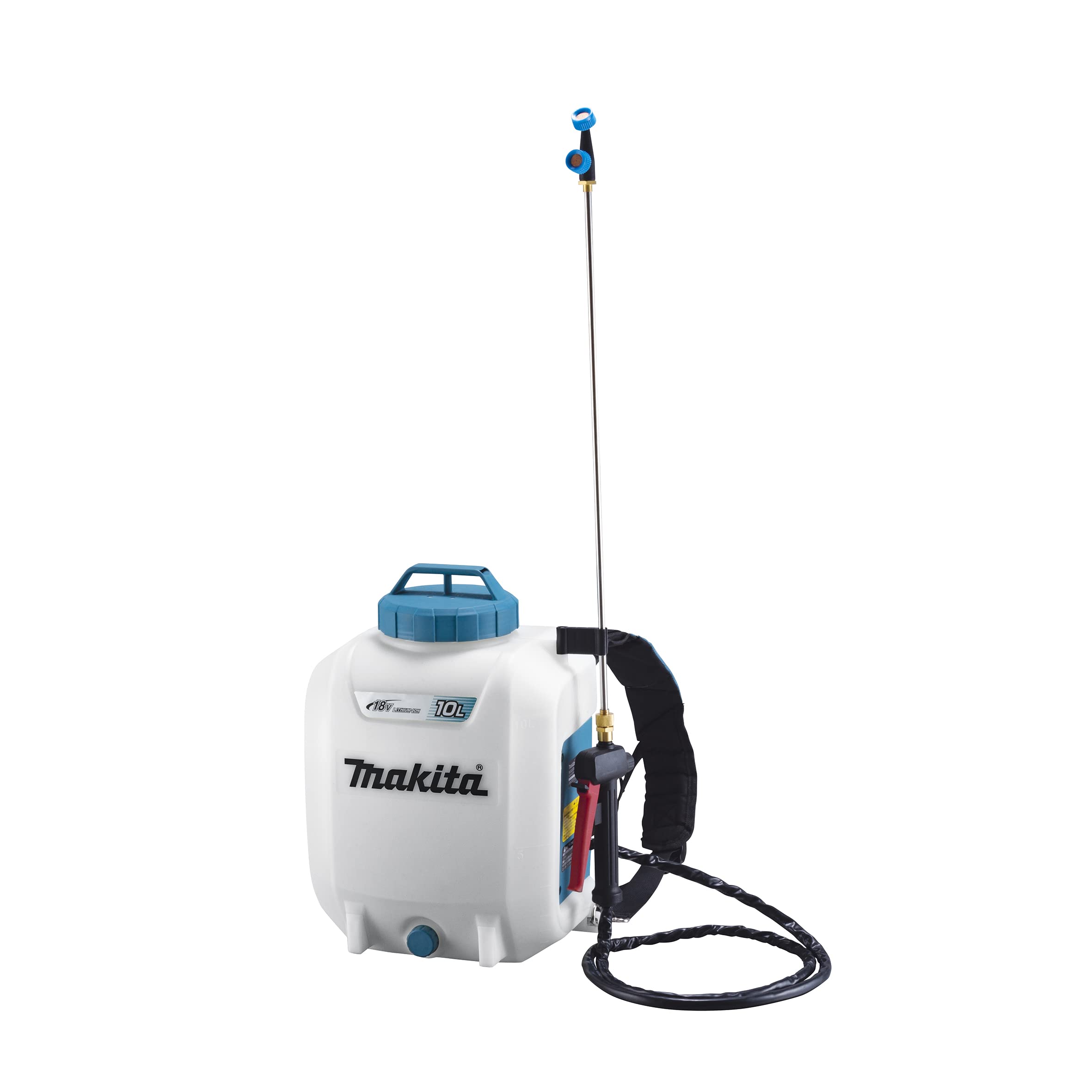 

Аккумуляторный распылитель Makita 18 В, 10 л, только корпус, ручной, синий пластик (MUS108DZ) синий