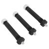 14Pcs Trailer Axle Spring Shackle Screw 9/16 X 3in M11 X 1.25 Thread Steel Greasable Spring Screw fo