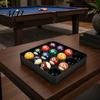 Vassoio porta 16 palline Biliardo per Palline, Organizzatore Portapalline da Biliardo Stampato 3D, Vassoio Portapalline Snooker, Accessori Anti-rotolamento