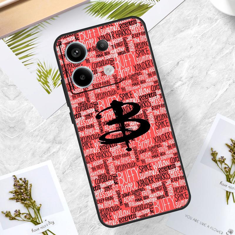 Buffy the Vampire Slayer Case For Xiaomi Redmi Note 13 Pro 12 11 10 9 9S 10S 11S 12S Cover For Redmi 12C 9C 10C 13C