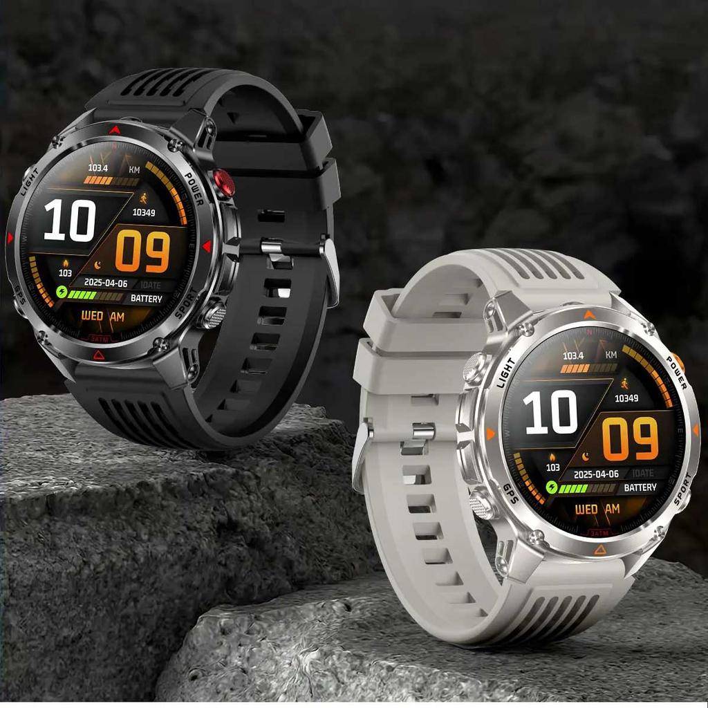 2026 New GPS Map Navigation Smart Watch Men Women Amoled Screen 3ATM Waterproof Sport SmartWatch Compass NFC BT Call Watches Men