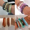 4 Stuks Bohemia Hars Armband Set Voor Vrouwen Mode Strand Vakantie Armband Stapelbaar Lichtgewicht Sieraden Voor Feest Dagelijkse Slijtage Cadeau
