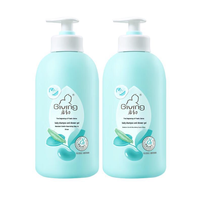 Qichu Baby Gentle Shampoo & Shower Gel Twin Pack