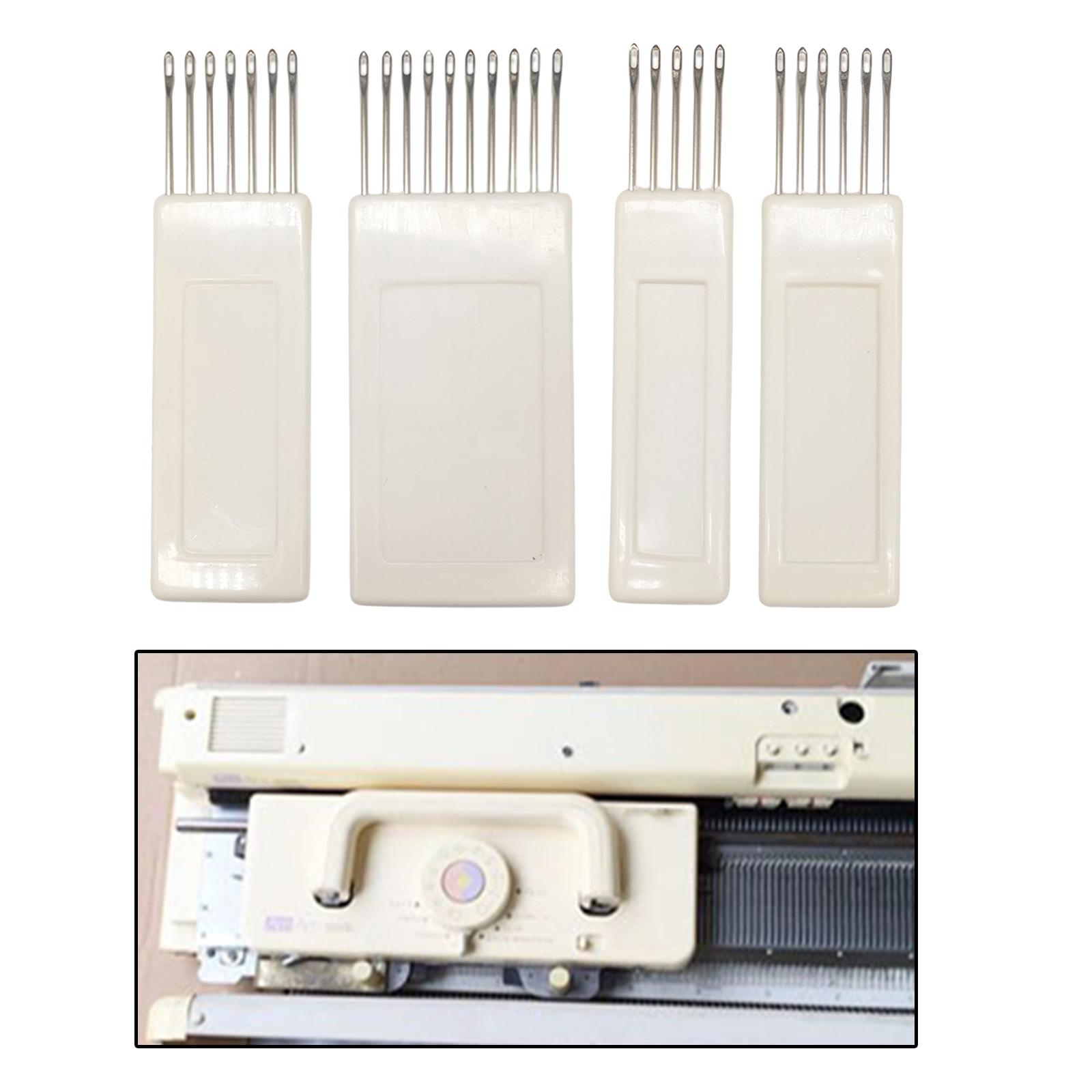 4x Transfer Comb Transfer Tool Knitting for Brother Knitting Machine bianco