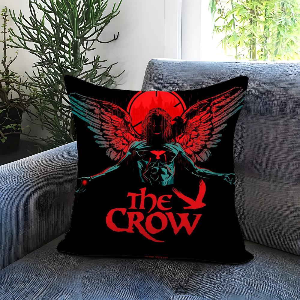 Movies R-Raven C-Crow Cushion Cover Comfortable Reversible Pillow Cover Ideal for Car Sofa Bedroom & Beyond