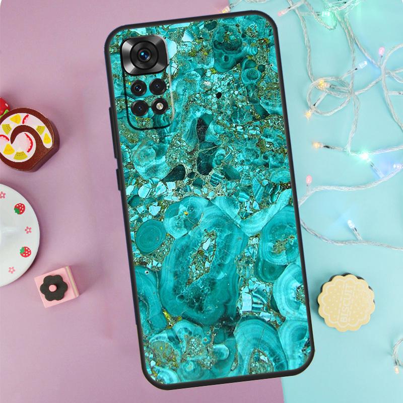 

Agate Gem Crystals Marble Pattern Case For Xiaomi Redmi Note 14 Pro 9 10 11 12 13 9S 10S 11S 12S Redmi 14C 10C 12C 13C Cover Redmi Note 11 Pro