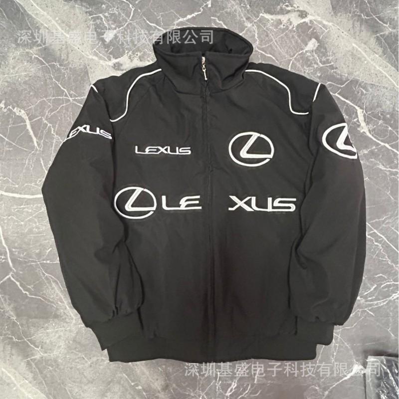 Men Women F1 Embroidered Racing Jacket