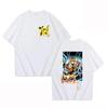 Hot Anime Agatsuma Zenitsu Print T-shirt Women Men Summer Casual Short Sleeve Shirt Fashion Loose Tops