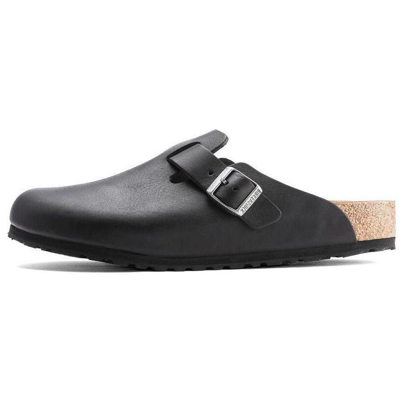 

Birkenstock Boston Grip Leather Vintage Wood Черные мужские кроссовки 1023458