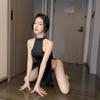 Sexy Cheongsam Babydoll Dress See Trough Chemises Undertøy Hot Sexy Dress Cosplay Game Costume for kvinner