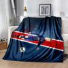 Man Black White Blanket Comfortable Suitable for Office Chair Livingroom Picnics All-Season Use Digital Print Gifts For Family Or Friends