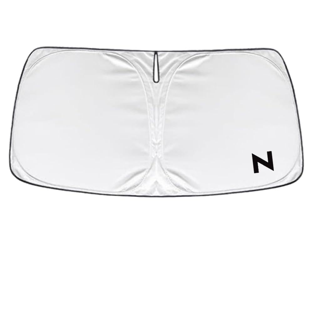 

САВАКАКИ Honda JF3 JF4 Специально разработанный солнцезащитный козырек для лобового стекла с логотипом Защита от солнца Теплоизоляция Защита от УФ-лучей Защита от УФ-лучей Защита от жары серый