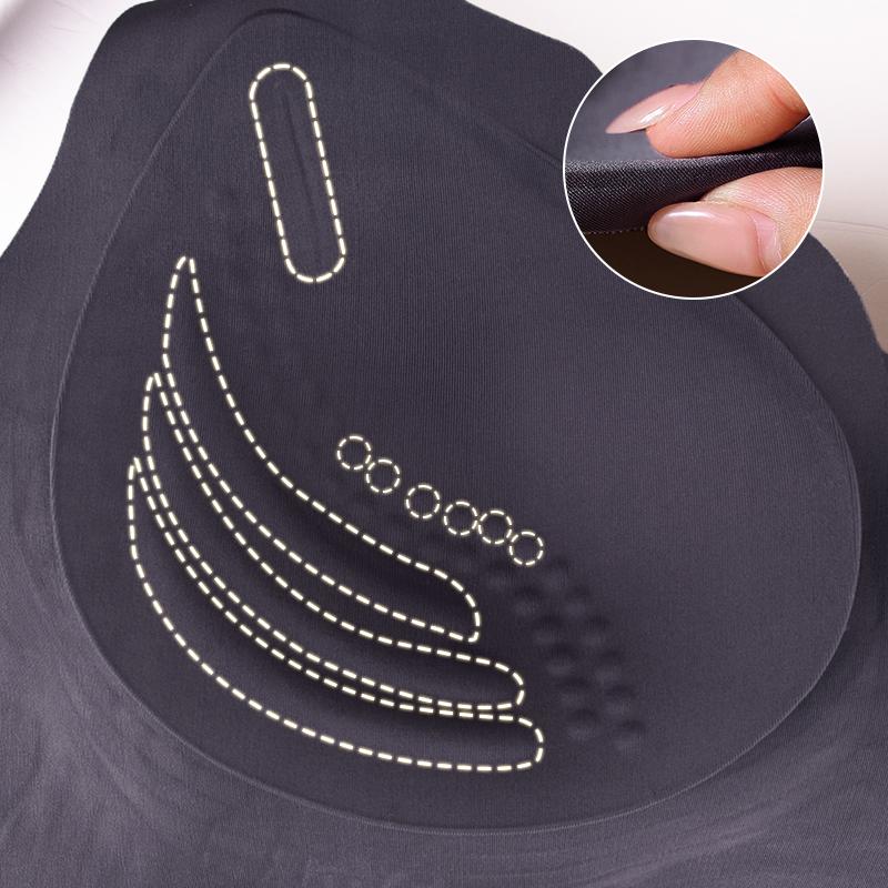 Übergröße BH für Frauen Nahtlose Unterwäsche Push-Up-BHs Bequemes Kabelloses Damen Bralette Große Größe Aktiver Büstenhalter Dessous Mto6XL