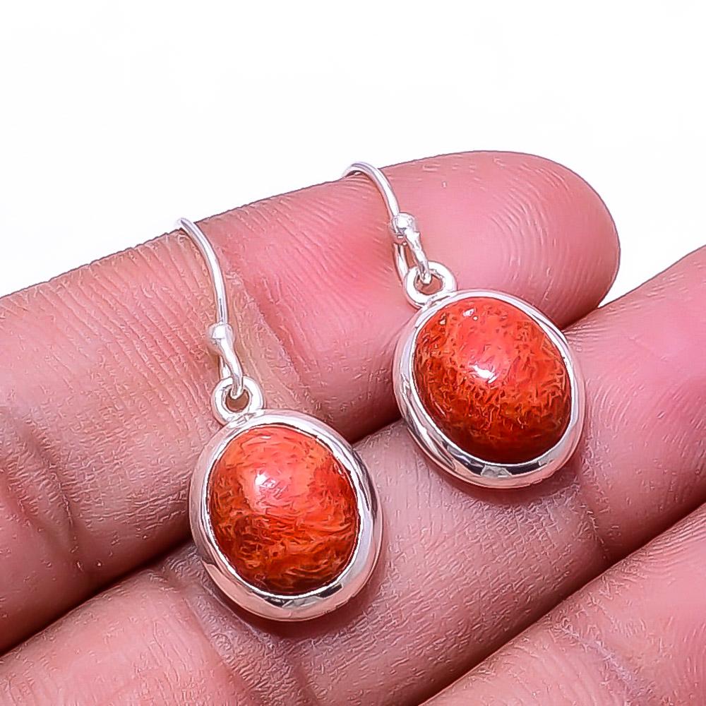 

Серьги «Губка коралла» - Италия, серебро 925 пробы, 1,17 дюйма, E9