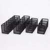 Metal Mesh Desk Organizer 3/4/5/6 Grids Pencil Holder Pen Storage Box  Cosmetics Brush Storage
