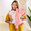 Angel Unicorn Rainbow Pony Plush Pillow Doll - Pink Heart Edition