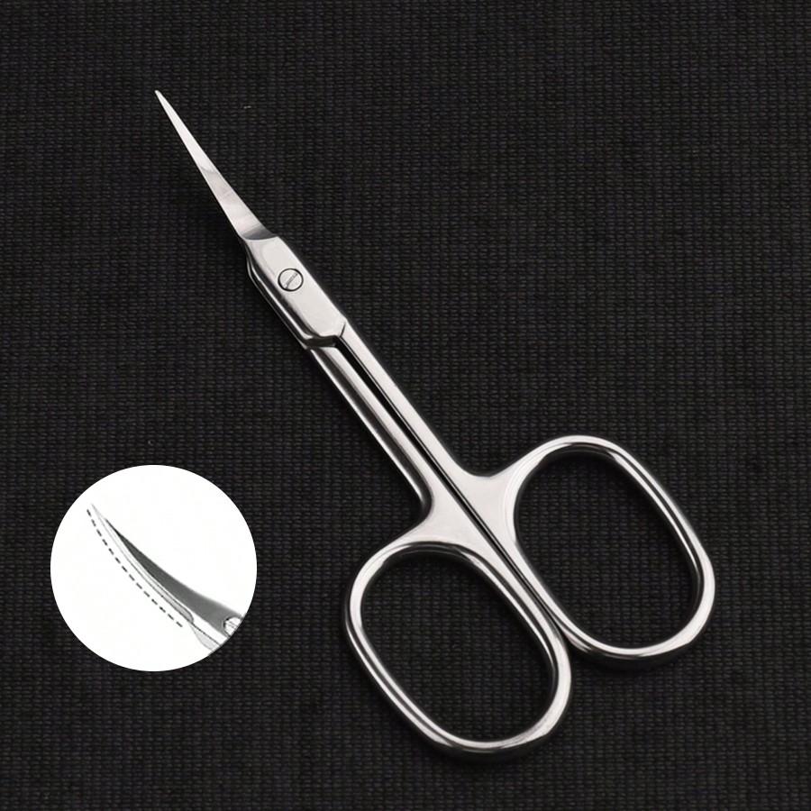 1 Stück Edelstahl Nagelhautzange zur Vorbehandlung für Maniküre, Augenbrauen und Schönheitsschere für Heimsalon, Nagelbedarf, Nagelwerkzeuge