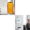 Digital Temperature Control Smart Thermostat Customizable Heating Schedule 86X86X13MM Convenient Climate Control