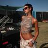 Dames mouwloze crop top halternek streetwear ketting top uitgesneden sexy clubwear tanktop