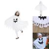 Soft And Comfortable Ghost Cloak Cape Halloween Cosplay Costume For Toddlers