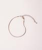 Novice Tokyo Simple Narrow Bracelet / Silver