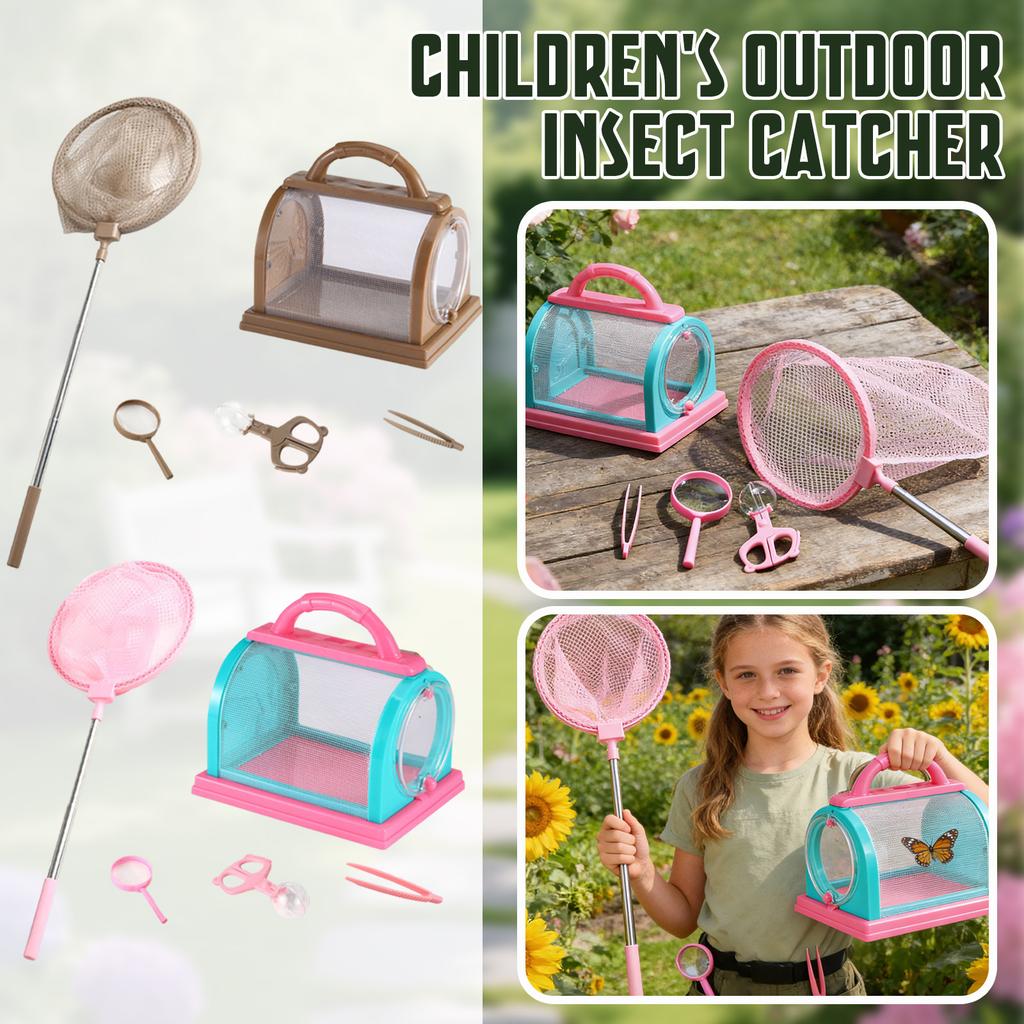 Children'S Insect Collector Toy Set — Outdoor Exploration Tools, Observation Box, And Science Education Toy