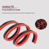 Red & Black 0.5mm² RVB Parallel Wire for LED Lights & Outdoor Monitoring