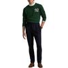 Polo Ralph Lauren X MLB FW24 New York Yankees Collaboration Solid Logo Print Crew Neck Long Sleeve Sweatshirt Men sweatshirt Green MNPOKNI16823939-301