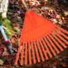 High Strength Grass Rake Plastic Leaf Rake Professional Gardening Tool  Flower Beds
