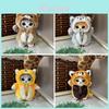 Mofusand Animal Plush Keychain With Fox Raccoon Wolf Design For Kids And Teen Gift