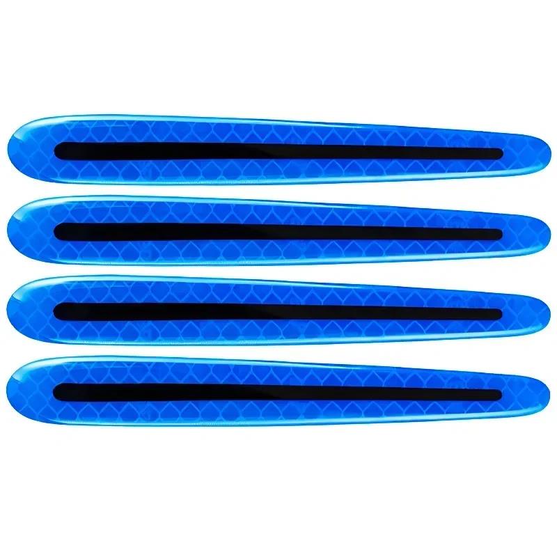 4/8PCS Car Door Handle Reflective Sticker Protection Sticker Door Handle Paint Surface Anti-scratch Reflective Sticker Interior Mirrors 6