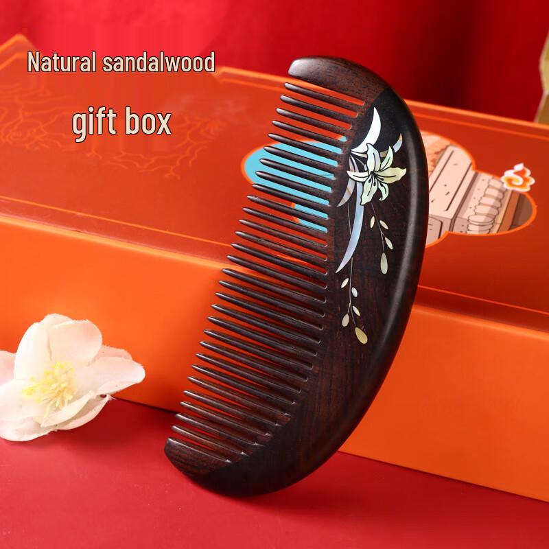 Sandalwood Comb Gift Set