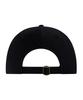 Hebeles Text Block Pitch Wash Ball Cap - Black