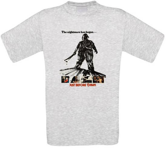 Just Before Dawn Before Dawn Horror Cult Movie T-Shirt All Sizes XL