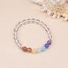 Crystal Chakra Purification Power Stone Bracelet for Women [KOAI] Seven-Color