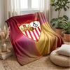 Sevilla FC Soft Flannel Fleece Blanket Lightweight Cozy Warm Throw Blanket For Sofa Bed Home Decor