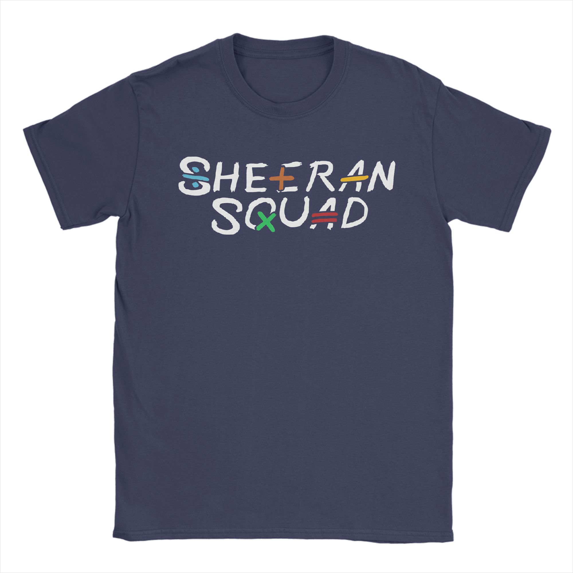 

Ed Sheeran T-Shirt Summer The Mathematics Tour Cotton T Shirts For Mens Leisure Custom Tshirt Short-Sleeve Aesthetic Top Tees 4XL